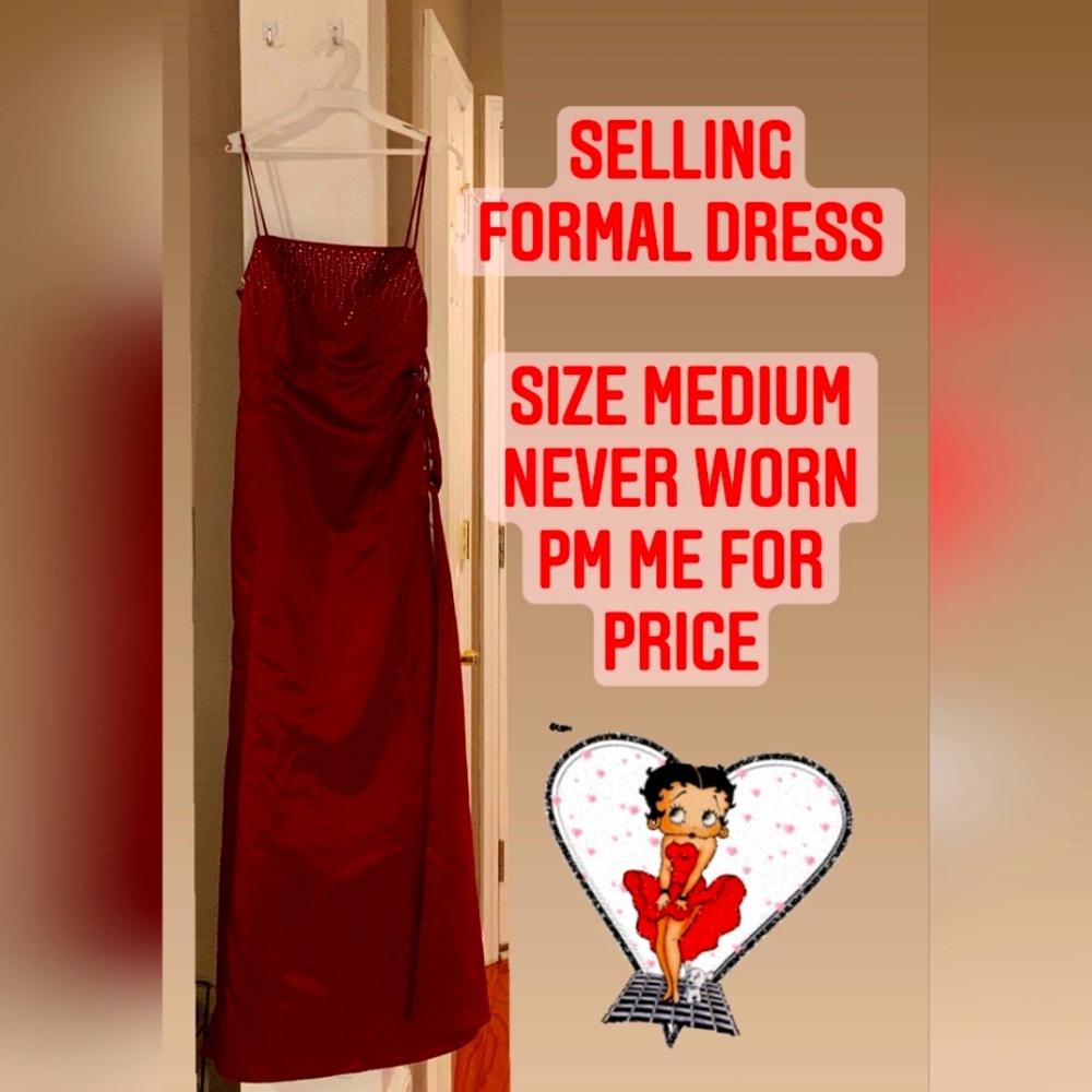 A bridesmaid dress I never got to wear.